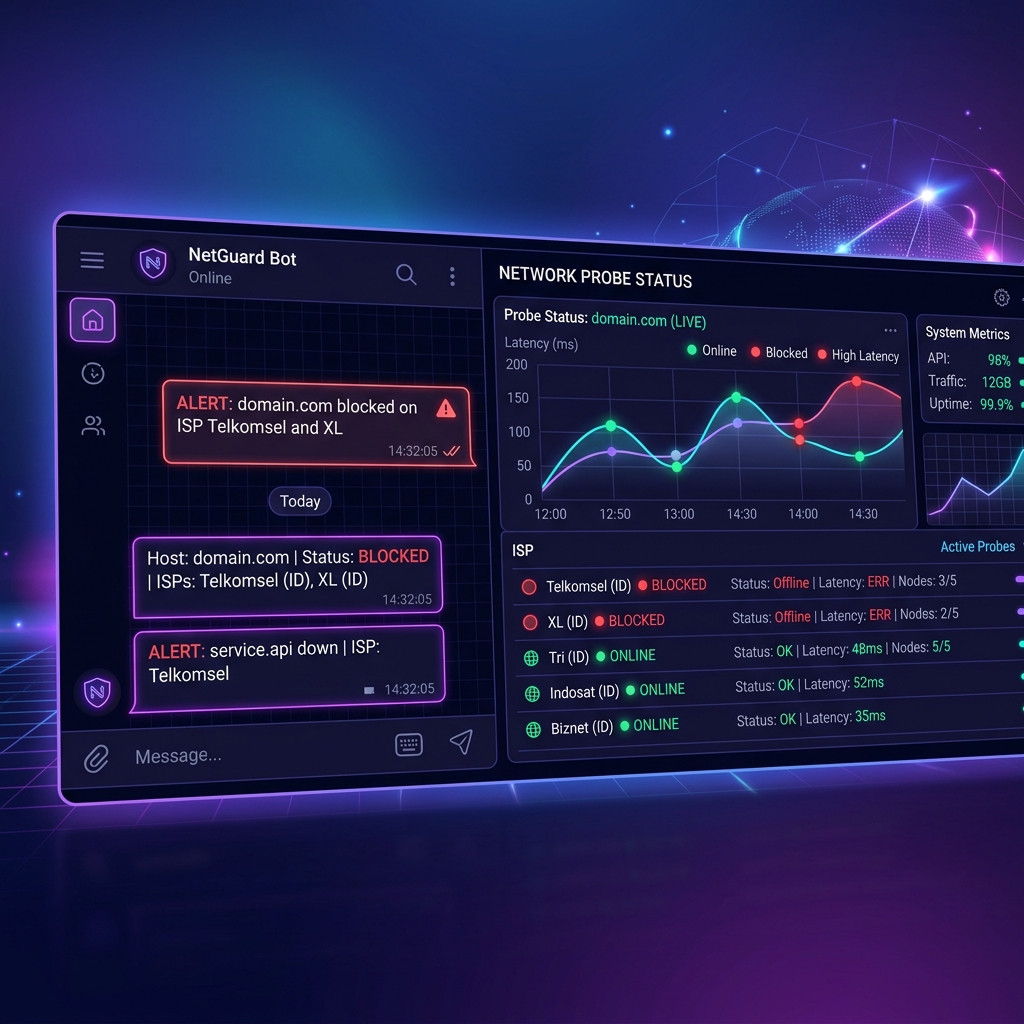 Telegram Automated Link Checker Dashboard
